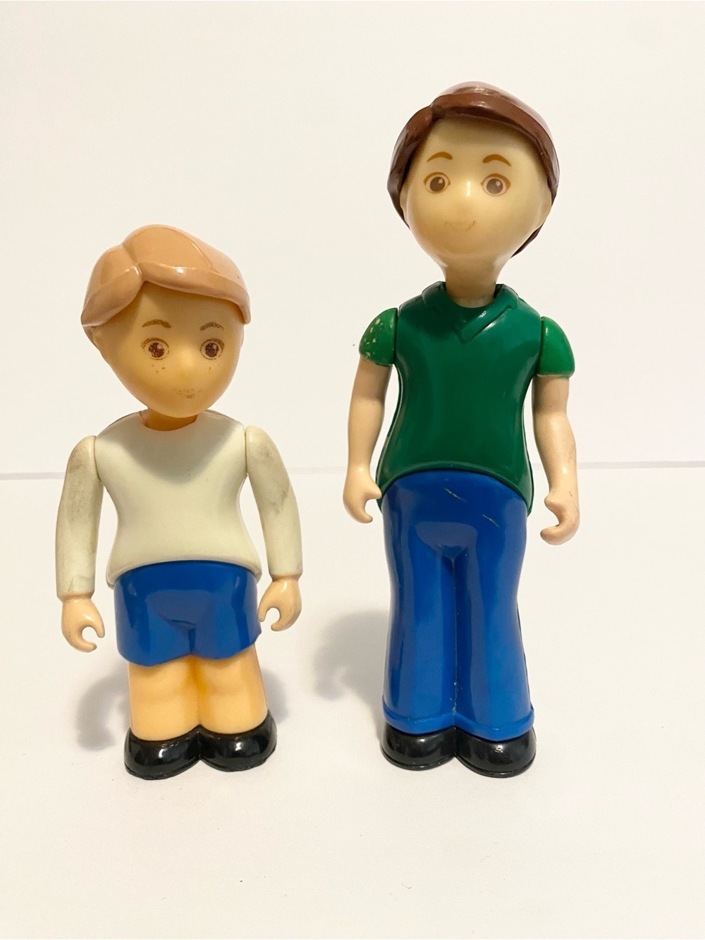 Little Tikes Dollhouse 2 Figures Dad Boy Family People Vintage Toys People 90s
